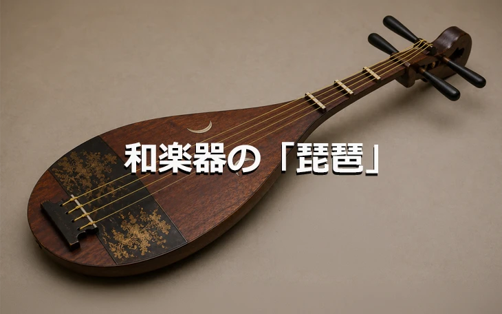 和楽器の「琵琶」