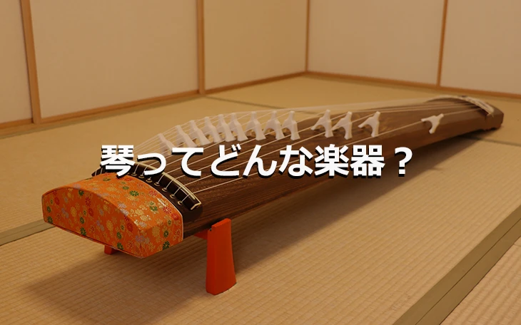 琴ってどんな楽器？
