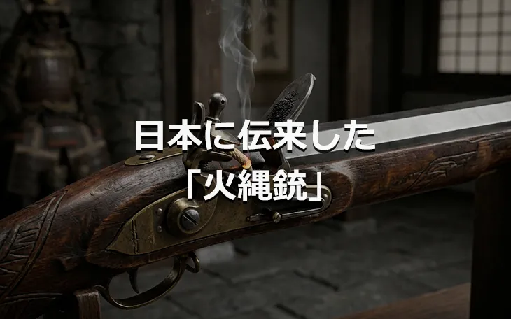 日本に伝来した「火縄銃」