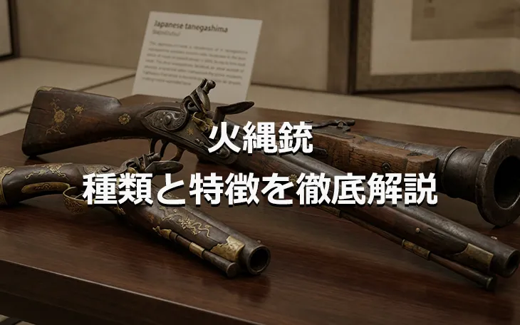 火縄銃 種類と特徴を徹底解説