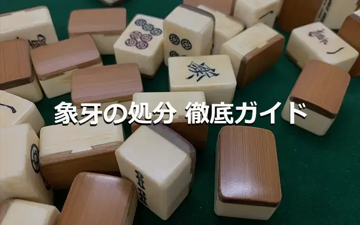 象牙の処分徹底ガイド