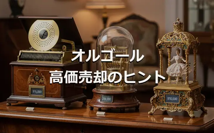 オルゴール 高価売却のヒント