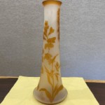 エミール・ガレ　『草花紋 花瓶』【京都市上京区のお客様】