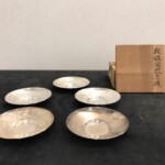 十世 中川浄益作 「純銀圓式茶托」