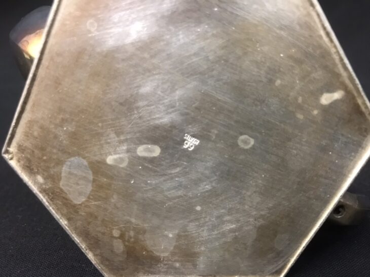 銀製韓国七宝 シュガーポット』 ｜骨董品買取 緑和堂