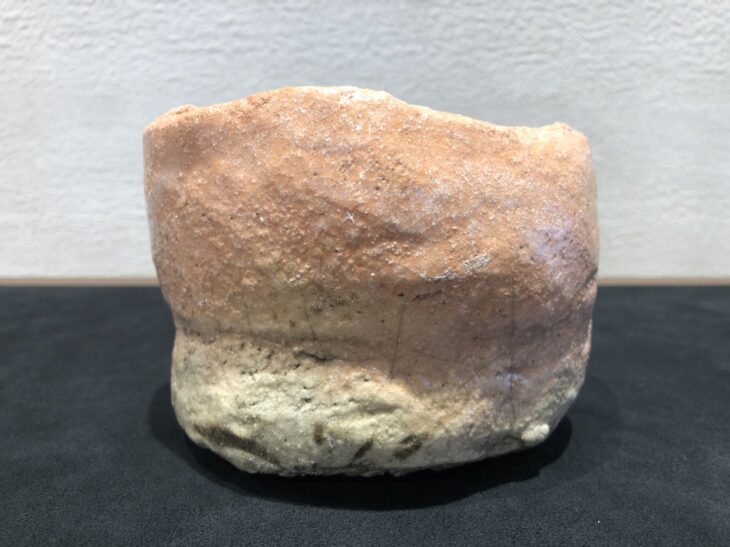 鈴木 五郎 作『赤楽 茶碗』 ｜骨董品買取 緑和堂