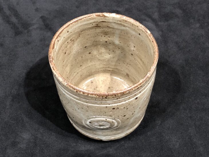 小林東五　黒釉筒碗「入玄」　共箱　中古品　茶道具　茶碗　筒茶碗 小林東五黒釉筒碗「入玄」共箱中古品茶道具茶碗筒茶碗