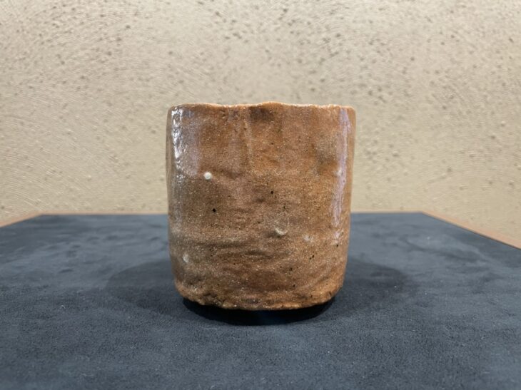 中村 道年 作『光悦写 赤楽茶碗』 ｜骨董品買取 緑和堂