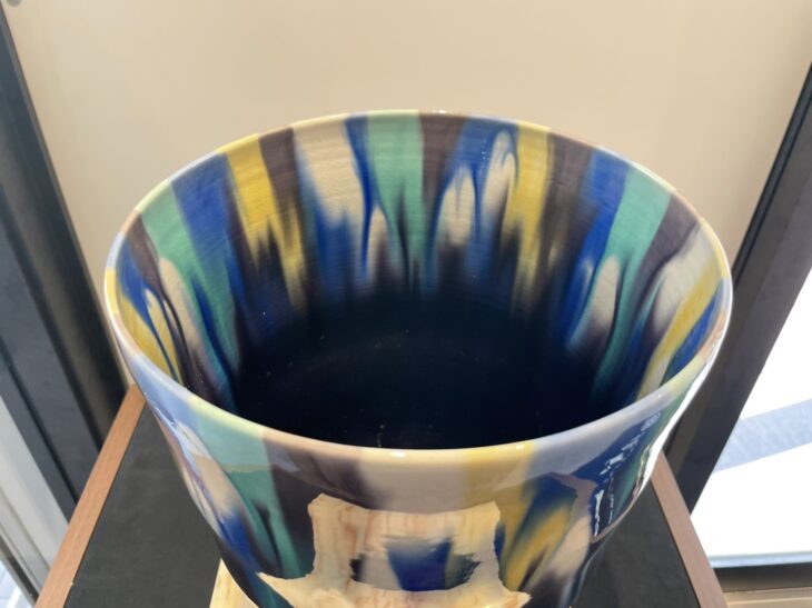 三代徳田八十吉作.花器 三代徳田八十吉花瓶 | 和光カタヤマ