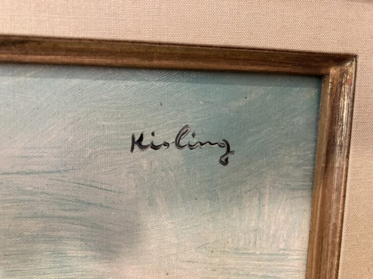 経典ブランド モイズ・キスリング 作 『油彩画 裸婦』超激レア商品 ｜骨董品 絵画