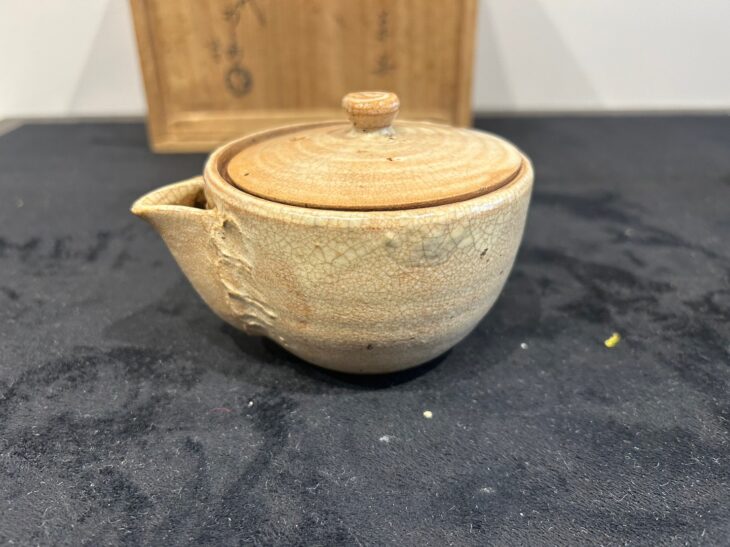 十二代 坂倉新兵衛 作『萩煎茶器』 ｜骨董品買取 緑和堂