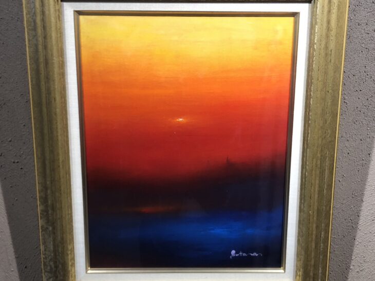 平田 ゆたか『油彩画 6号』 ｜骨董品買取 緑和堂