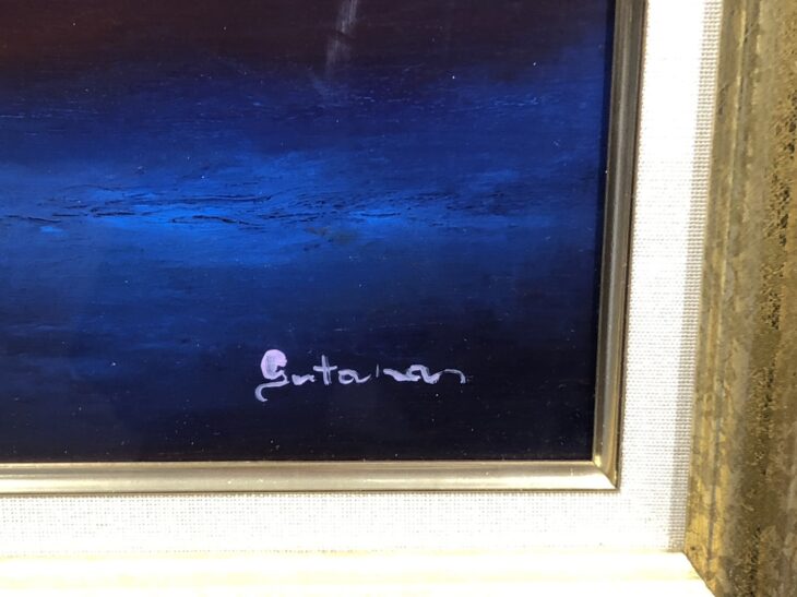 平田 ゆたか『油彩画 6号』 ｜骨董品買取 緑和堂