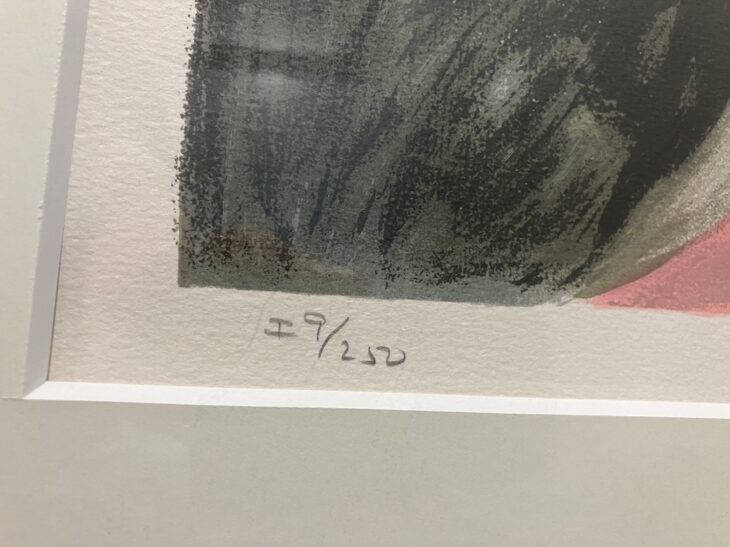 マリー・ローランサン 『真珠の髪飾りの乙女』 ｜骨董品買取 緑和堂