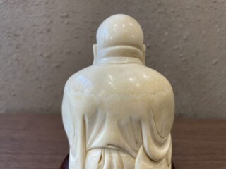象牙彫刻 布袋置物』 ｜骨董品買取 緑和堂