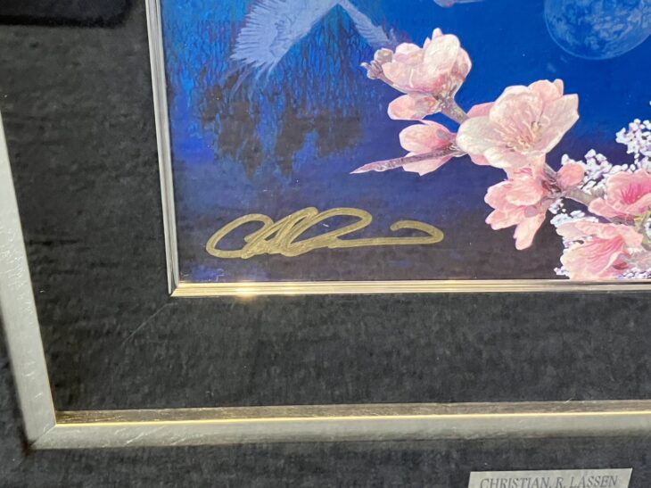 クリスチャン・ラッセン 『マウントフジ』 ｜骨董品買取 緑和堂