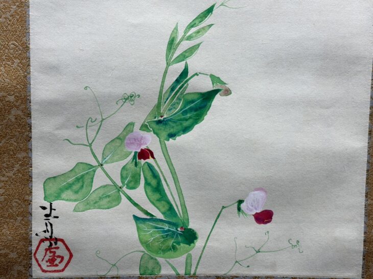 骨董　掛軸　肉質　前田青邨　下絵　軸　茶道具 前田青邨 鴨｜古美術・掛け軸の販売・買取・鑑定-松本松栄堂