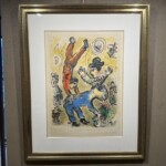 マルク・シャガール『赤い軽業師』