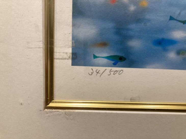 藤城清治 作『生きる喜び』 ｜骨董品買取 緑和堂