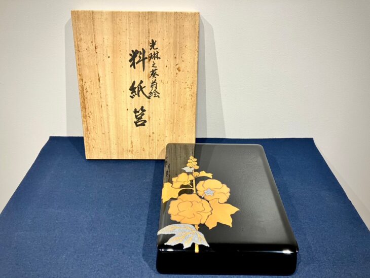 尚古堂造 『光琳之葵蒔絵 料紙筥』