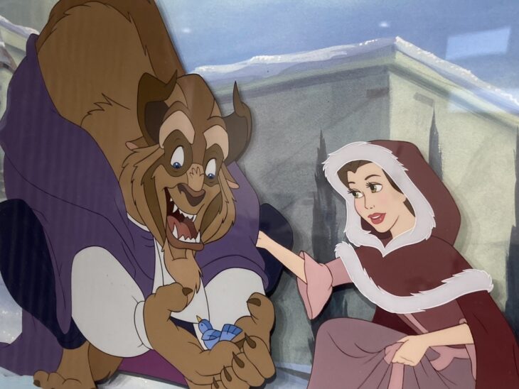 美女と野獣 セル画 『Heart Warming』 ｜骨董品買取 緑和堂