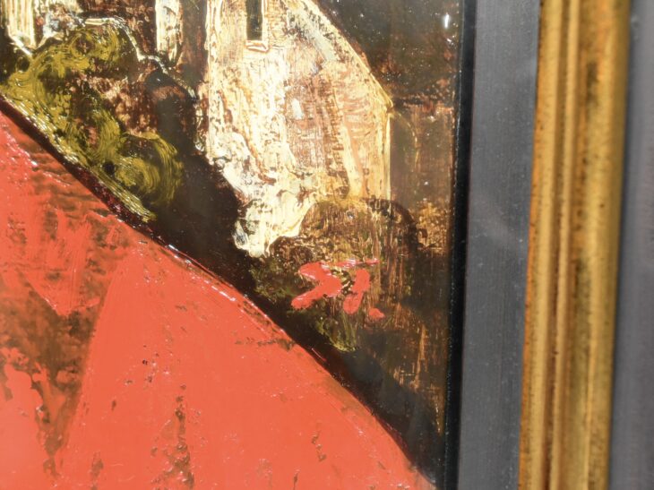 玉川信一 作『昏い空』 ｜骨董品買取 緑和堂