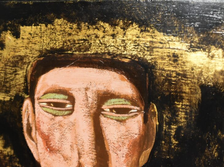 玉川信一 作『昏い空』 ｜骨董品買取 緑和堂