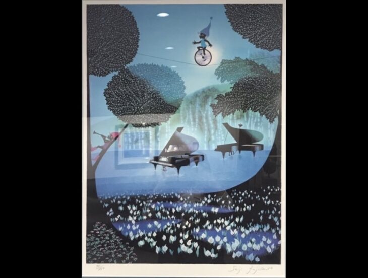 藤城清治 『水芭蕉の夢』 ｜骨董品買取 緑和堂