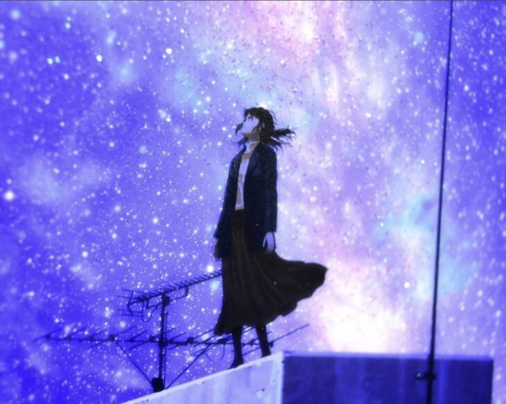 1-16062)mocha『星包み M』36/100 版画 ミクスドメディア 保証書 直筆