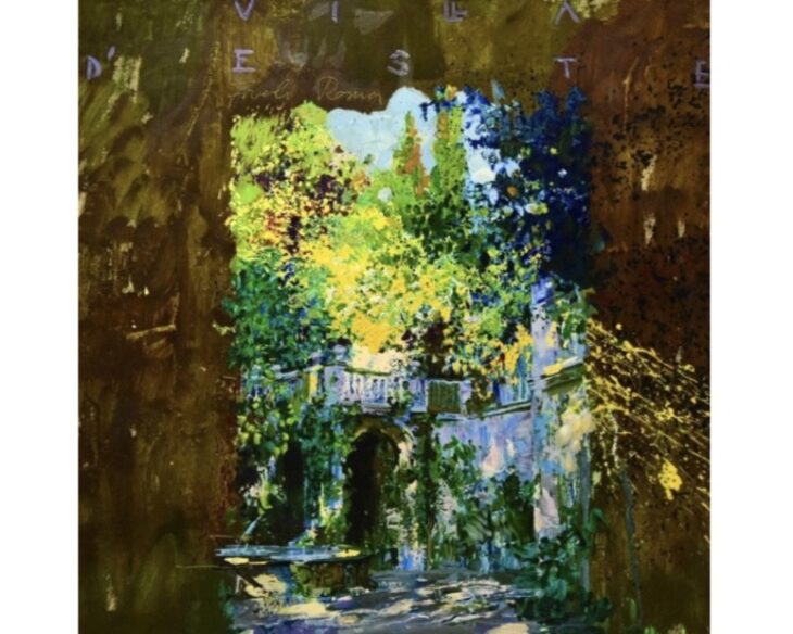 J・トレンツ・リャド 『デステの回廊』 ｜骨董品買取 緑和堂