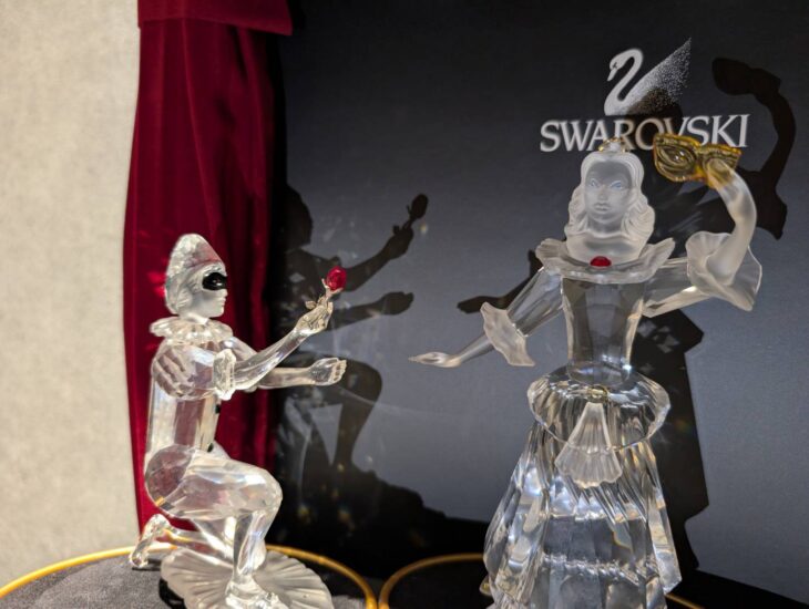 スワロフスキーのマスカレードとプレート スワロフスキーのマスカレードとプレート 【公式通販】