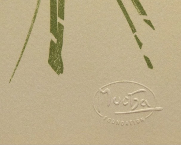 アルフォンス・ミュシャ『ブルネットVar.2 1897』 ｜骨董品買取 緑和堂