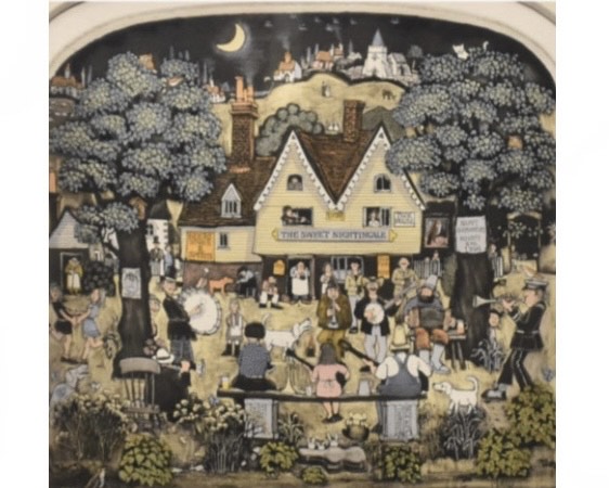 グラハム・クラーク 『スウィートナイチンゲール』 ｜骨董品買取 緑和堂