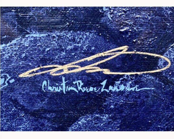 クリスチャン・ラッセン『フォー・ドルフィンズ』 ｜骨董品買取 緑和堂