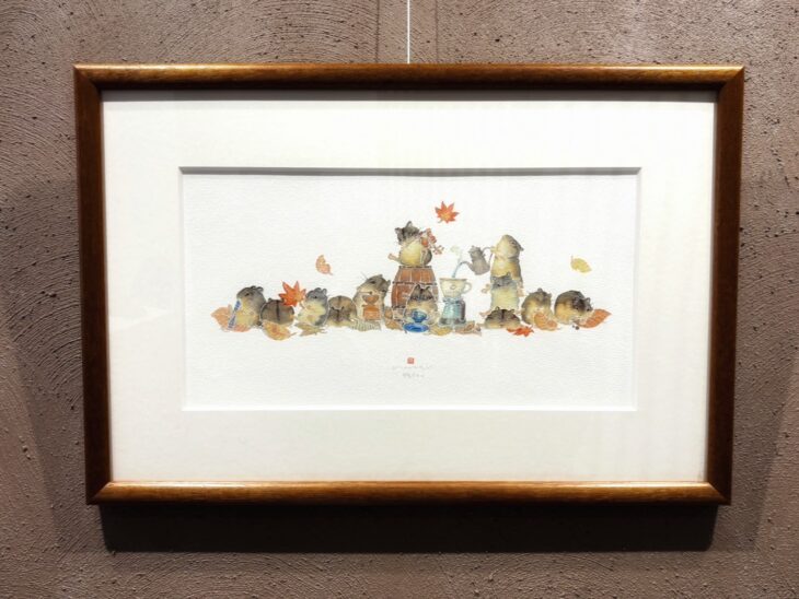 北田稔 『秋うらら』