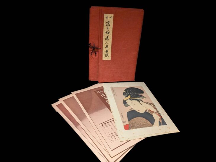 アダチ版画『浮世絵美人名画撰』