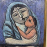 北川民次『母子像』