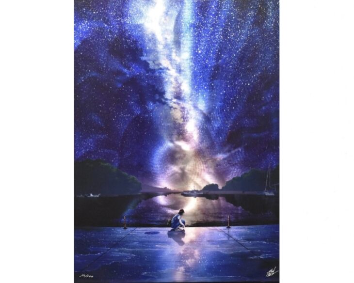 mocha 『星は港に満ちる』 ｜骨董品買取 緑和堂