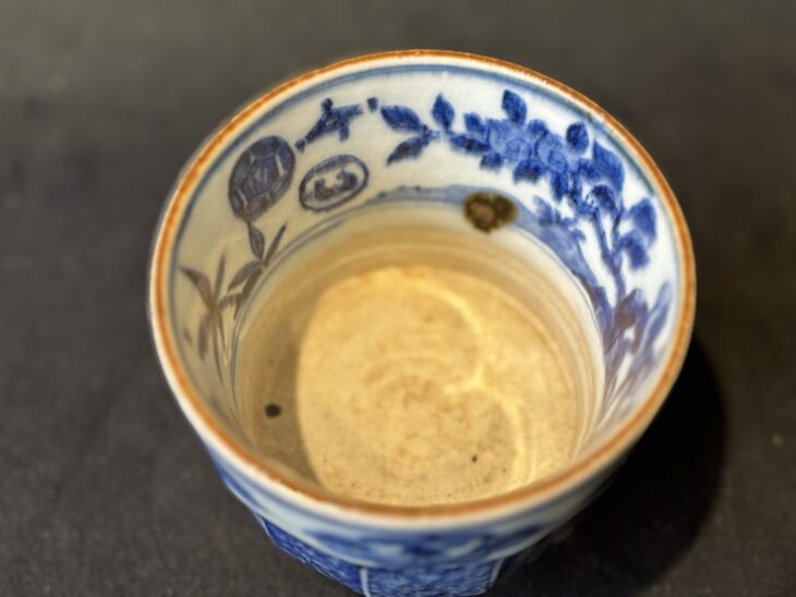 祥瑞 筒茶碗 ｜骨董品買取 緑和堂