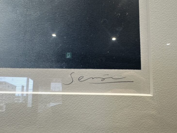 千住博 『ウォーターフォール オン リトグラフ ♯Ⅱ』 ｜骨董品買取 緑和堂