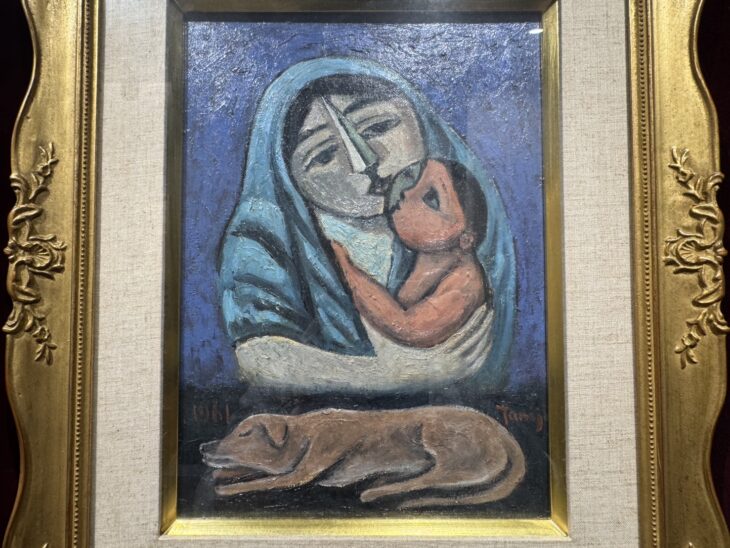 北川民次『母子像』 ｜骨董品買取 緑和堂