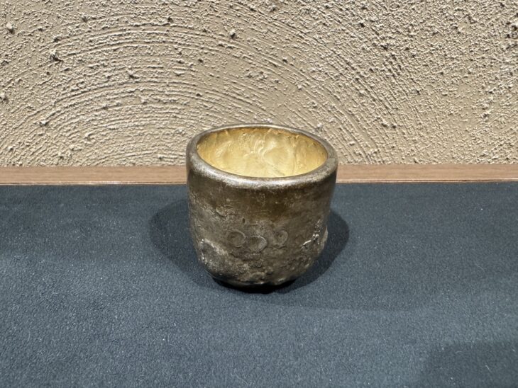 小倉正雄　『純銀 ぐい呑』