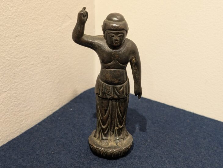 鎌倉期 誕生佛 ｜骨董品買取 緑和堂