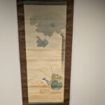 渡辺省亭 花鳥画 双幅