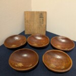 原羊遊斎『蓮蒔絵　盃』