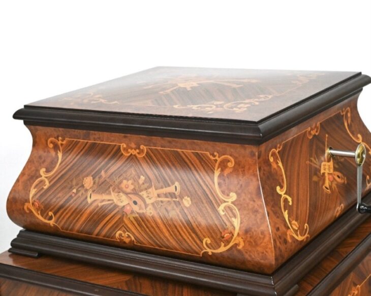 専用　アンティーク　オルゴール　88弁　8曲　トエコ　東さ7-0713☆1F にじ（児童曲） 中川ひろたか【MM308S+GPR】 – オルゴールギャラリー