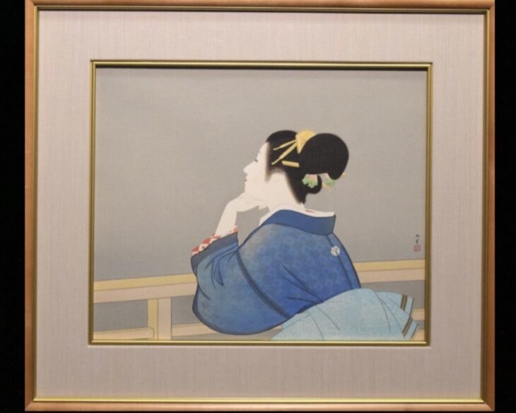 上村松園 『待月』