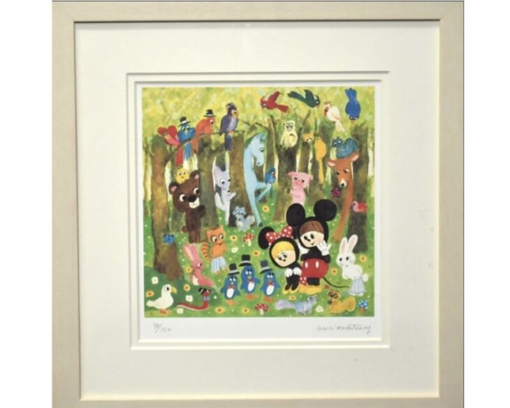 マリーニ・モンティーニ 『ミッキーとミニー森のなか』