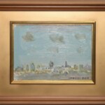 小野州一 『ブルゴーニュ風景(フランス)』 4号