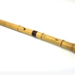 横山蘭畝『尺八』